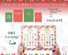 Load image into Gallery viewer, Printable Christmas Bingo Cards | Xmas Party Games, Office Party Games &amp; Fun Family Activities
