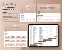 Load image into Gallery viewer, Social Media Planner &amp; Content Calendar Notion Template | Aesthetic Notion Dashboard for Content Creators
