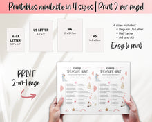 Load image into Gallery viewer, Kids Wedding Game | Scavenger hunt for kids, Wedding Table Games, Treasure Hunt for Kids Wedding Table, I spy | Perfect Activity Game for kids
