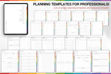 Load image into Gallery viewer, PROFESSIONAL'S Digital Planner, 2026 Daily Weekly, Monthly Planner, GoodNotes Planner, Undated Life Planner, iPad, SMART Apple links | COLORFUL
