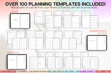 Load image into Gallery viewer, 2026 COLORFUL Digital Planner | GoodNotes Planner With Daily, Weekly &amp; Monthly Planner | SMART Integration with Apple Calendar, ChatGPT, Google &amp; more...
