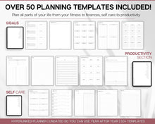 Load image into Gallery viewer, Undated Digital Planner | Daily, Weekly, Monthly Planner for iPad &amp; GoodNotes | Mono
