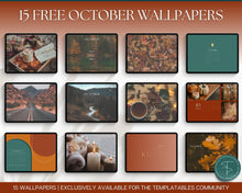 Load image into Gallery viewer, FREE - October 2023 Wallpapers for iPad
