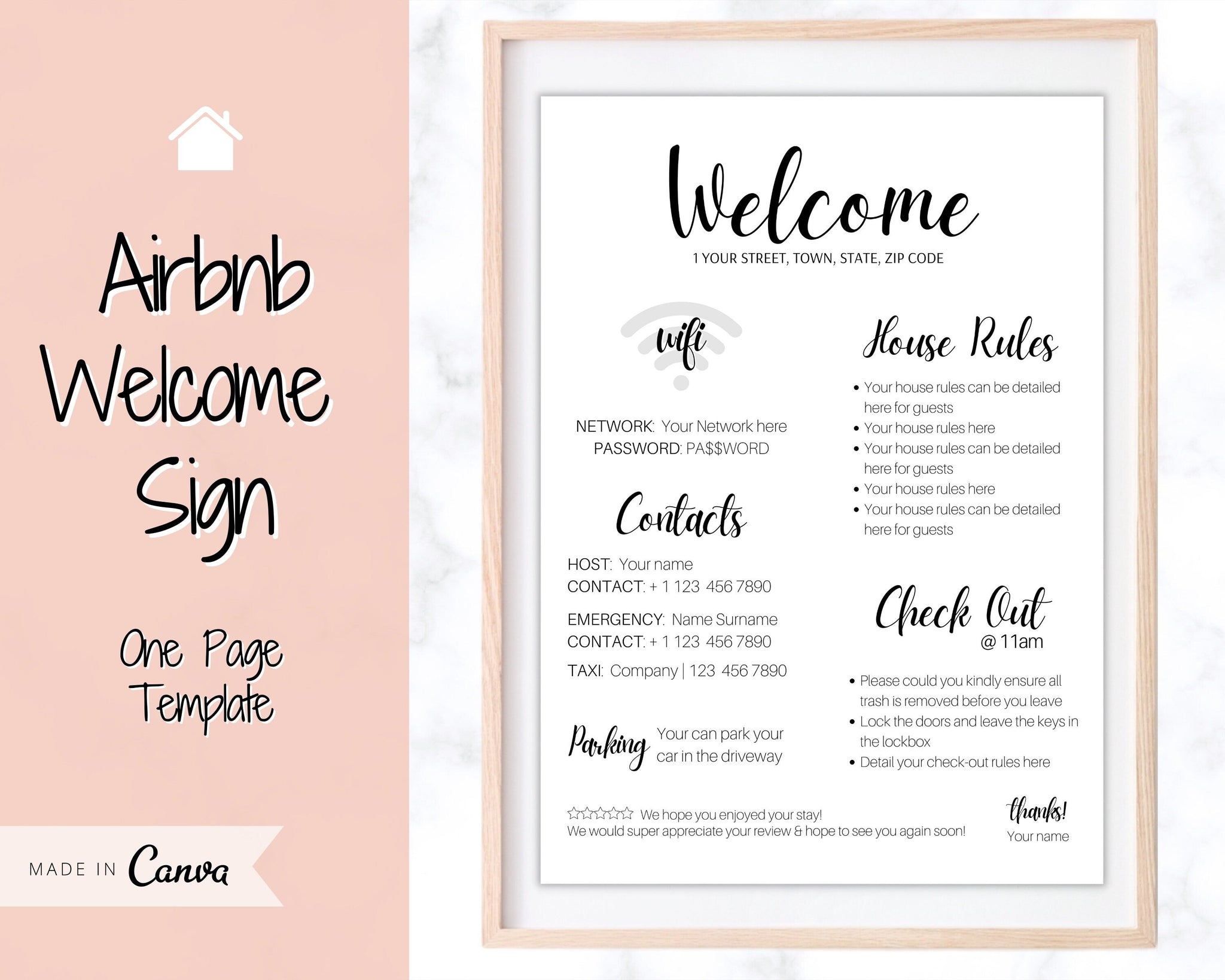 Printable Welcome Sign