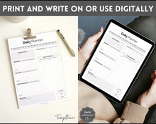 Load image into Gallery viewer, ADHD Daily Planner for Adults - Made for Neurodivergent Brains | Mono
