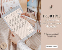 Load image into Gallery viewer, Digital 5 Year Journal | GoodNotes Hyperlinked 365 Day Digital Planner | iPad Diary | Bundle 1
