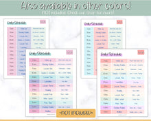 Load image into Gallery viewer, Kids Daily Schedule &amp; Homeschool Planner | Daily Routine, Chore Chart, Nanny Schedule, &amp; Lesson Planner | Yellow / Green
