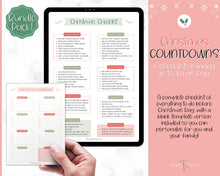 Load image into Gallery viewer, 35pg Christmas Planner Printable | Complete Xmas Holiday Planner &amp; Organizer
