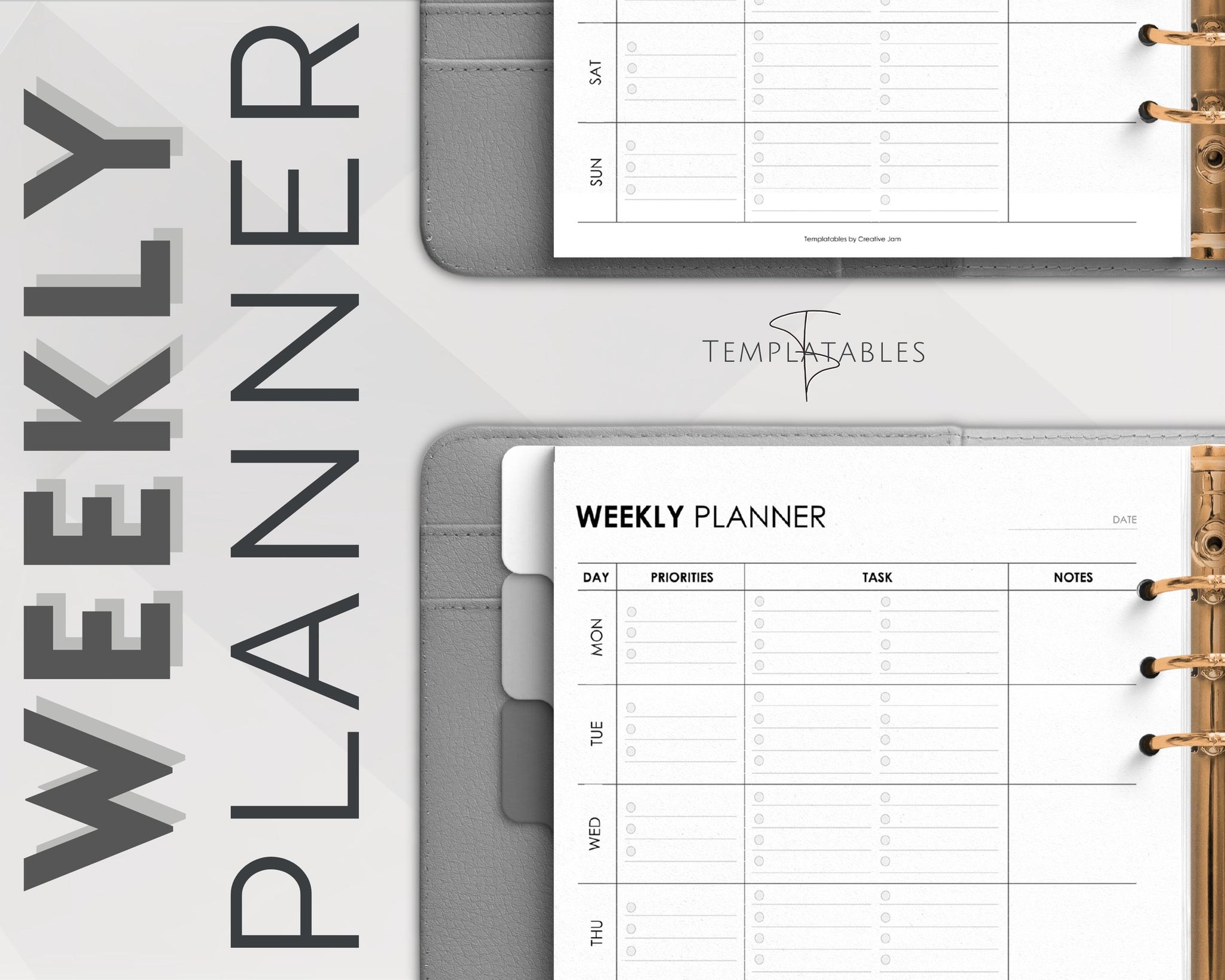 Printable Dated 2020 Weekly Planner