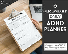 Load image into Gallery viewer, ADHD Symptom Tracker, Behavior &amp; Hygiene Tracker BUNDLE | Mono
