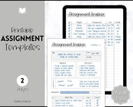 Assignment Tracker for Students | Homework & Assignment Planner | Mono