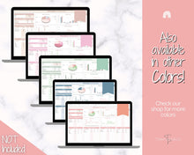 Load image into Gallery viewer, Budget by Paycheck Google Sheets Spreadsheet | Biweekly Zero Based Budget Tracker | Red
