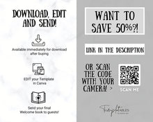 Load image into Gallery viewer, Airbnb Welcome Book Template | Editable Canva Welcome Guide for Vacation Rentals | Farmhouse
