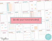 Load image into Gallery viewer, Homeschool Planner Printable | Academic Lesson Planner for Homeschool Teacher | Colorful Sky
