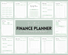 Load image into Gallery viewer, Savings Challenge Printables BUNDLE  set of 12 Saving Trackers, Cash Envelope Stuffing, A6 Budget Binder, Save Money Challenges, Mini saving
