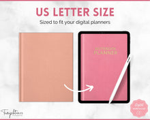 Load image into Gallery viewer, 35 Digital Planner Notebook Covers | Digital Journal Covers for GoodNotes &amp; iPad | Linen Texture Pink
