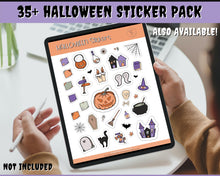 Load image into Gallery viewer, 3 FREE Halloween Digital Stickers for iPad | GoodNotes, NotabilityPre cropped PNG | FREE
