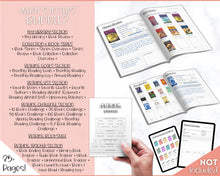 Load image into Gallery viewer, Bookshelf Reading Tracker Printable | Reading Journal, Book Review &amp; Tracker, Reading Planner &amp; Challenge | Sky
