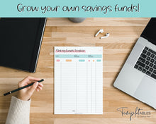 Load image into Gallery viewer, Sinking Funds Tracker BUNDLE | Printable Savings, Budget &amp; Finance Trackers | Colorful Sky
