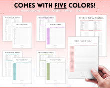 Load image into Gallery viewer, Tarot Card Trackers &amp; Monthly Readings | Learn Tarot Card Readings, Tarot Spreads | Beginner Tarot Planner Workbook, Grimoire &amp; Cheat Sheets | Pink
