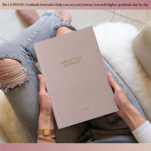 Load image into Gallery viewer, Gratitude &amp; Mindfulness Journal | Gratitude Template, Self Care Planner, Positivity Diary, Daily Journal, Gratitude Jar, Wellness, Manifestation Journal | A5 Mono
