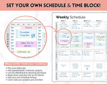 Load image into Gallery viewer, MINIMALIST Weekly 15 Minute Planner | To Do List Printable &amp; Weekly Checklist
