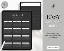 Load image into Gallery viewer, Digital Daily Journal | GoodNotes Hyperlinked Digital Planner | iPad Diary | Bundle 3
