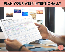 Load image into Gallery viewer, MINIMALIST Weekly 15 Minute Planner | To Do List Printable &amp; Weekly Checklist
