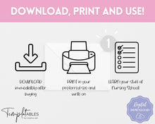 Load image into Gallery viewer, Nurse Concept Map Template for Nursing School | Mermaid
