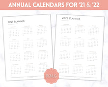 Load image into Gallery viewer, Planner Bundle Printable Bundle | Daily, Weekly, Monthly Productivity Planner Inserts | Mono
