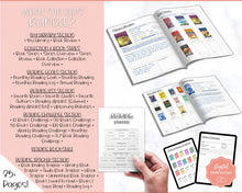 Load image into Gallery viewer, READING Journal Printable Book Tracker | Reading Challenge, Book Review &amp; Journal Template, Bookshelf Insert | Sky Mono
