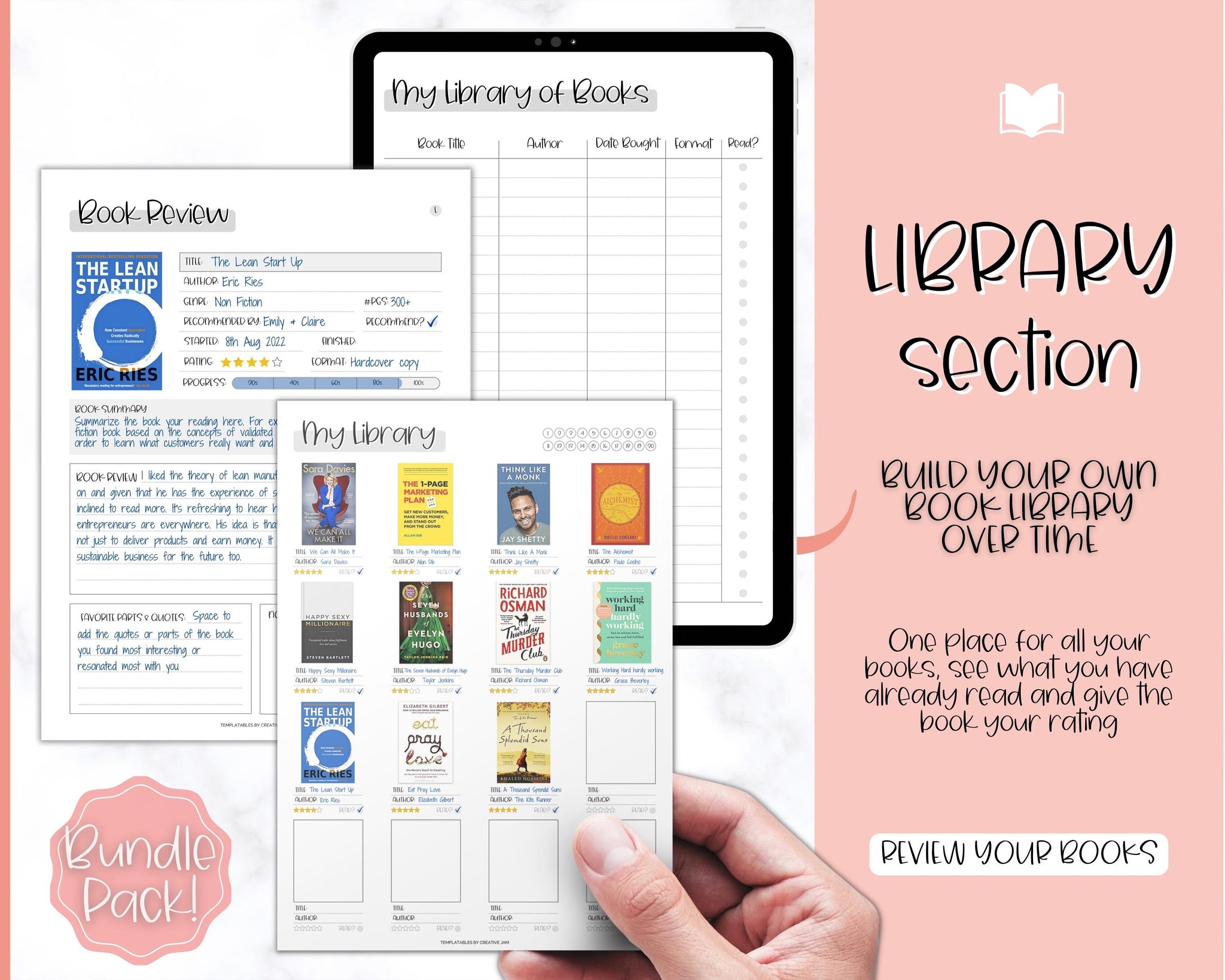 Free Printable Reading Trackers, Book Review Templates for Bookworms  Reading  journal printable, Book review template, Book reading journal