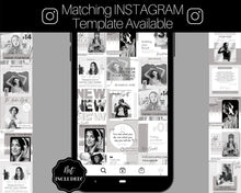 Load image into Gallery viewer, 25 Podcast Facebook Post Templates. Editable Social Media Posts. Canva Template. Marketing Graphics Podcasters Podcasting Face book, Planner | Mono
