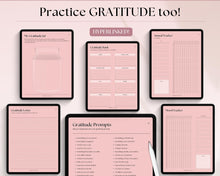 Load image into Gallery viewer, Digital Manifestation &amp; Affirmation Journal | GoodNotes Law of Attraction, Vision Board &amp; Mindfulness Planner | Pink
