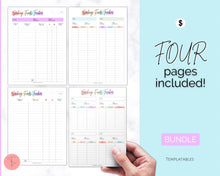 Load image into Gallery viewer, Sinking Funds Tracker BUNDLE | Printable Savings, Budget &amp; Finance Trackers | Pastel Rainbow
