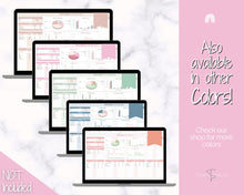 Load image into Gallery viewer, Budget by Paycheck Google Sheets Spreadsheet | Biweekly Zero Based Budget Tracker | Pink
