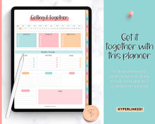 Load image into Gallery viewer, DIGITAL Brain Dump Planner | Goodnotes &amp; Notability To Do List, ADHD Daily Planner, Work Day Productivity | Colorful Sky
