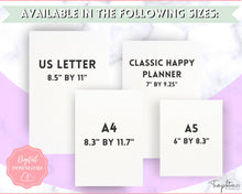 Load image into Gallery viewer, Event Planner Template, Printable Party Planner, Birthday, Wedding, Bridal, Budget, Invites, Event Plan Set, Party Organizer | Pastel Rainbow
