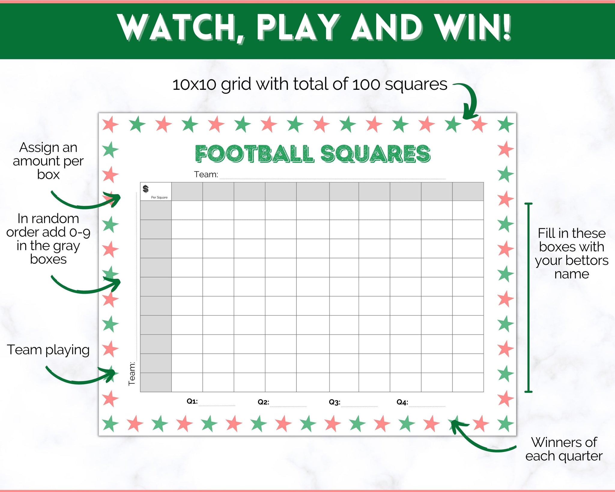 32 ff158d47 48a4 45ce 9544 printable football squares for the superbowl | football betting games