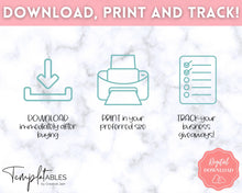 Load image into Gallery viewer, Event Planner Template, Printable Party Planner, Birthday, Wedding, Bridal, Budget, Invites, Event Plan Set, Party Organizer | Pastel Rainbow
