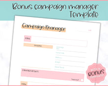 Load image into Gallery viewer, Social Media Giveaway Printable Template | Small Business Flyer | Influencer Marketing Content | Colorful Sky
