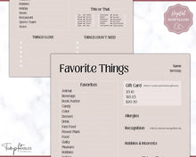 Load image into Gallery viewer, Get To Know Me Printable Game |  Get To Know You Ice Breaker Game | Employee Favorite Things, Team Building, Christmas Party | Lux
