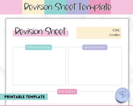 Nursing Revision Sheets for Medical School | Medicine & Nursing Students, Exam Revision Notes & Guide Templates | Sky Mermaid