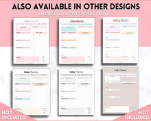 Load image into Gallery viewer, ADHD Daily Planner for Adults - Made for Neurodivergent Brains | Pink Watercolor
