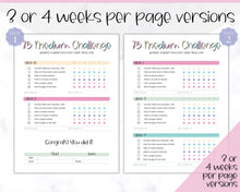 Load image into Gallery viewer, EDITABLE 75 MEDIUM Challenge Tracker | 75medium Printable Challenge, Fitness &amp; Health Planner | Medium
