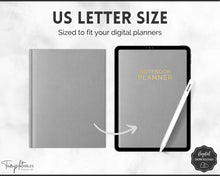 Load image into Gallery viewer, 35 Digital Planner Notebook Covers | Digital Journal Covers for GoodNotes &amp; iPad | Linen Texture Mono
