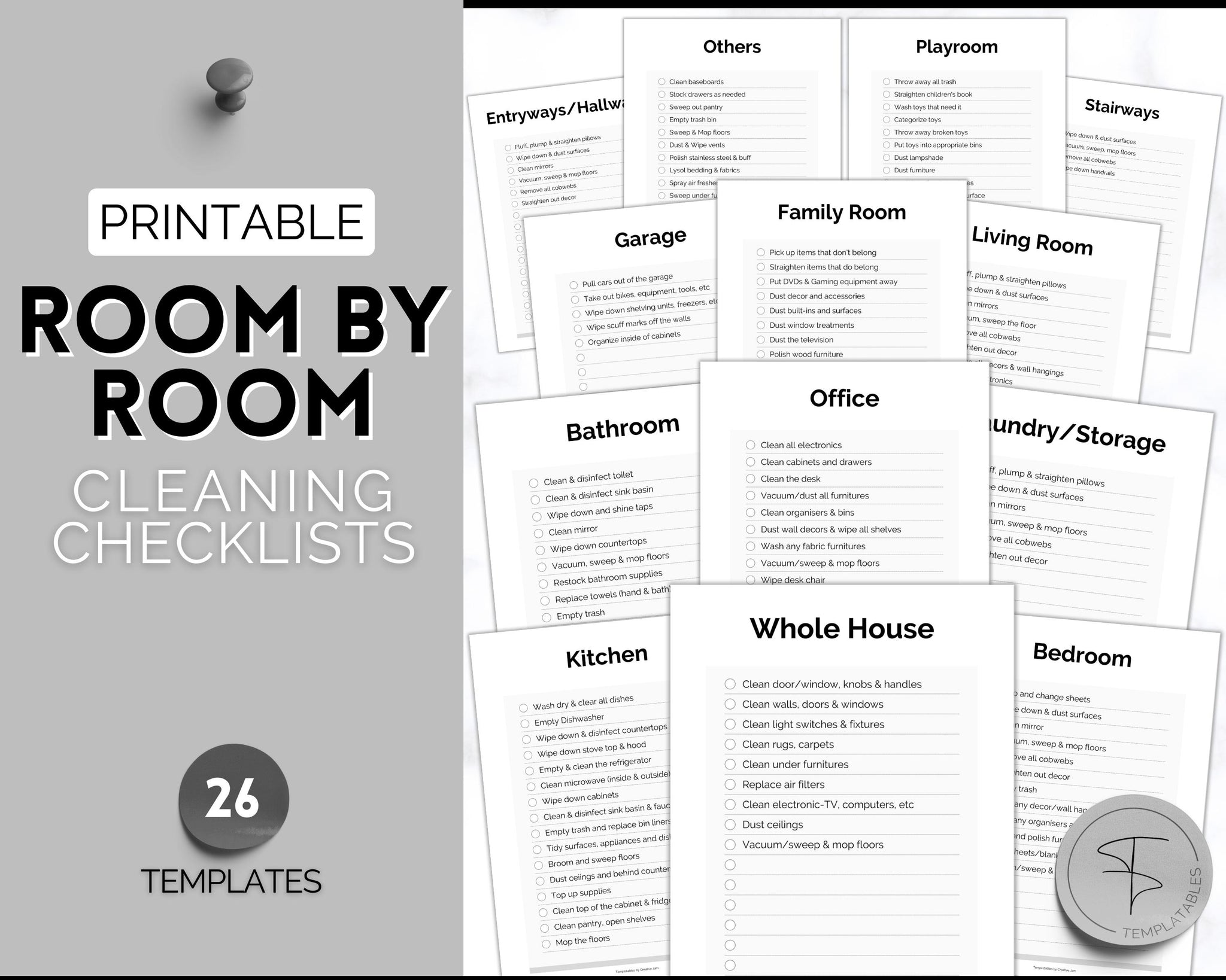 Cleaning this weekend? This interactive room-by-room guide will