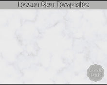 Load and play video in Gallery viewer, Lesson Plan Template Printable | Teacher Lesson Plan, Editable Digital Lesson Planner | Mono
