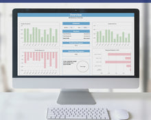 Load and play video in Gallery viewer, Photography Bookkeeping and Expense Tracker Spreadsheet | Google Sheets Business Tracker for Photographers
