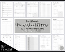 Load image into Gallery viewer, FREE - Assignment Tracker Printable for Students, Academic Homework Planner, Study, College, Homeschool Template | Mono
